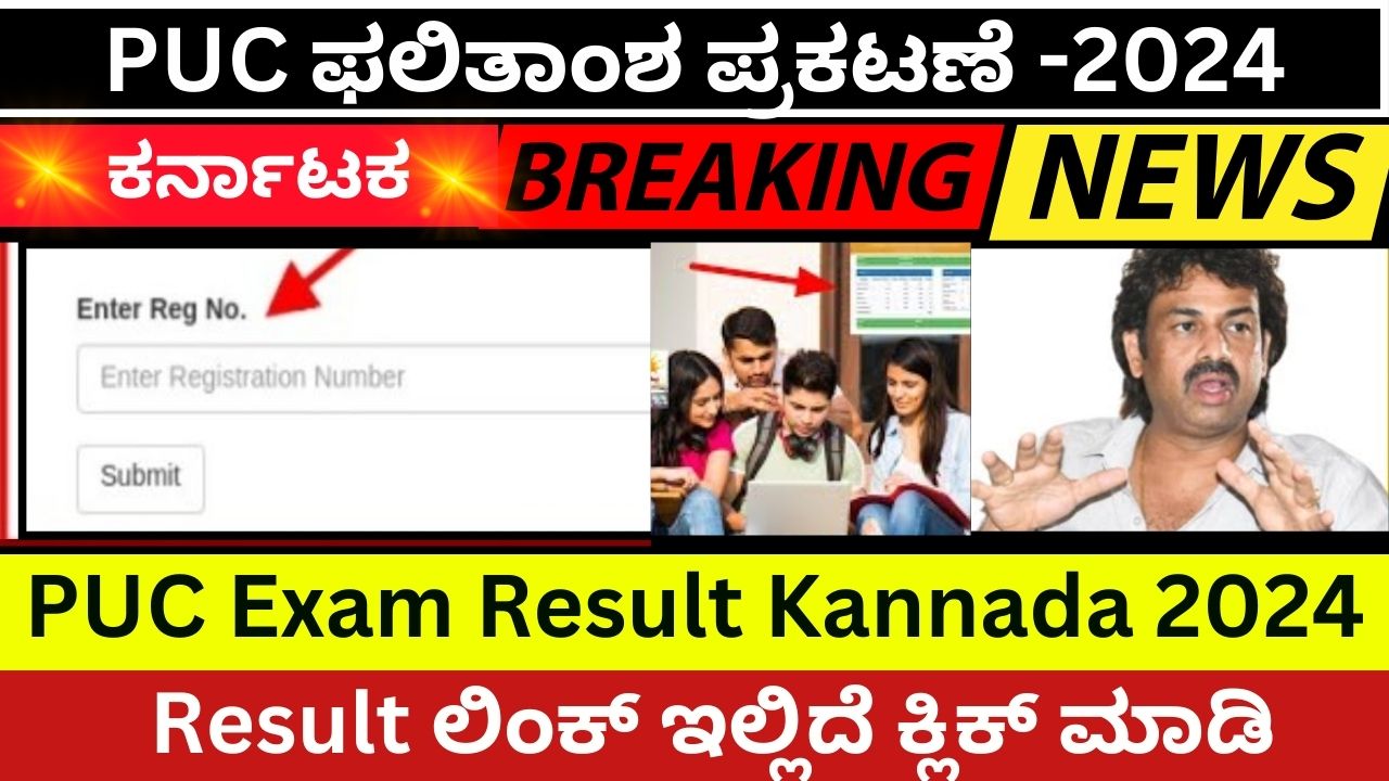 Karnataka PUC Result Release 2024