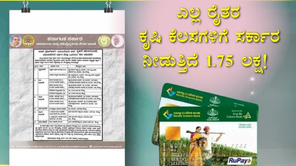 Kisan Credit Card Scheme Kannada