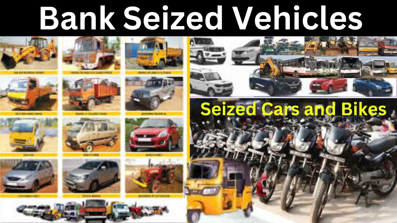 Bank Seized Vehicles